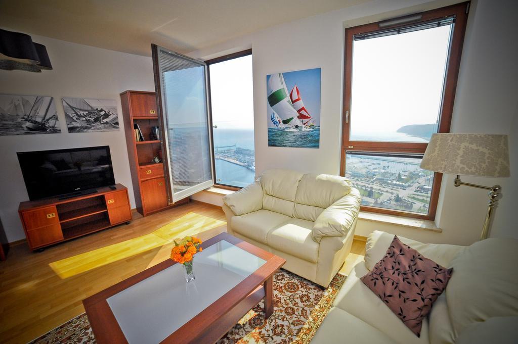 Ferienwohnung Luxury Rockefeller - Sea Towers Gdynia Zimmer foto